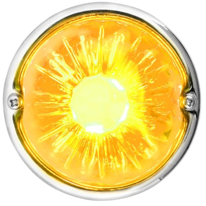 GG Grand General 92436 Stainless Steel Light Amber Watermelon Glass Lens Kit for #1157, Bulb not Included - color: Light Amber, style: 1157 Bulb Base