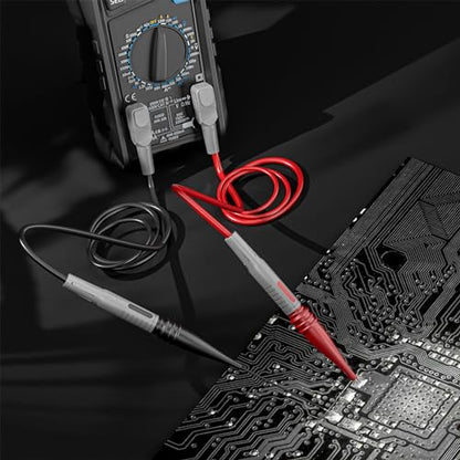 Goupchn Multimeter Test Leads Kit 8PCS Test Cable Set | Alligator Clips, Wire Piercing Test Probes for Fault Location, Electronics Repairing - style: P1309