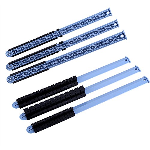 Joyzan Organizer Socket Holder, 1/2 inch 3/8 inch 1/4 inch Drive Socket | Racks Clips Rail Tray Kit Portable Heavy Duty Plastic Extension Garage Storage Drawer Tools Boxes Set Workshop 3PCS
