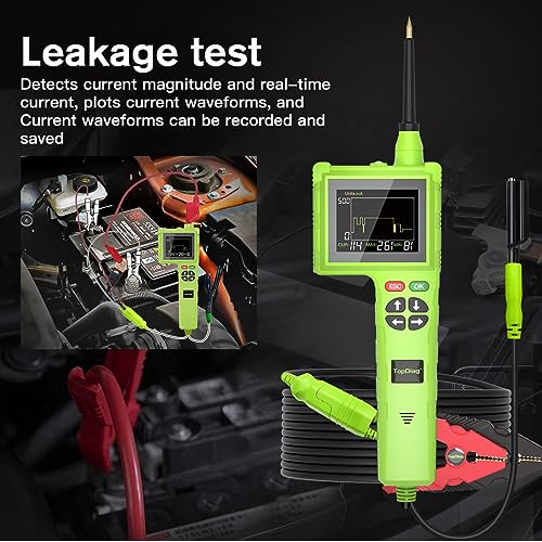 TopDiag P200 Pro Automotive Electric Circuit Tester Power Probe,Supports All Vehicle Electrical Systems(P200 Pro) - color: P200 Pro