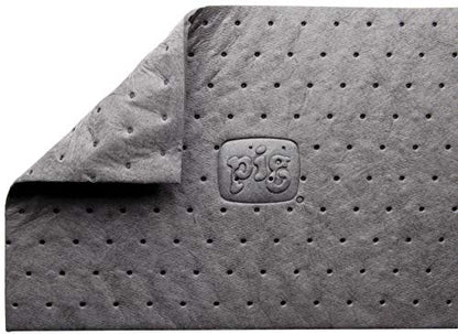 PIG Absorbent Mat Roll | 30" W x 150' L | Lightweight Mat Roll | Absorbs up to 20.1 Gallons per Roll | MAT137