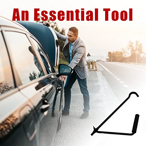 2 Pack Scissor Car Jack Handle Replacement Labor-Saving Folding Lug Wrench Scissor Lift Jack Crank Handle for Tire Changing Kit Car Scissor Jack Sedan SUV Automatic Vehicle Emergency Kit