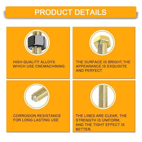 Wheel Hub Removal Tool, Automotive Wheel Bearing Removal Tool, Impact Rated Hub Removal Bolt Kit with Two M14 Bolts Nuts, Two M12 Bolts & Nuts, Two Press Feet for All Automotive Wheels 78834