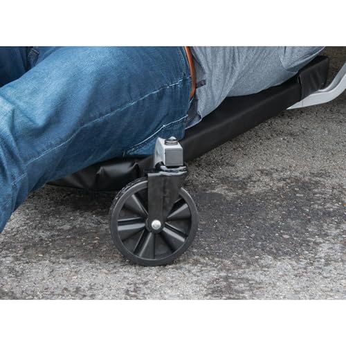 Performance Tool W85014 Low Profile Oversized Shop Mechanic X-Frame Creeper with Extra Padding, 38-Inch x frame oversized - style: 38" Oversized Frame