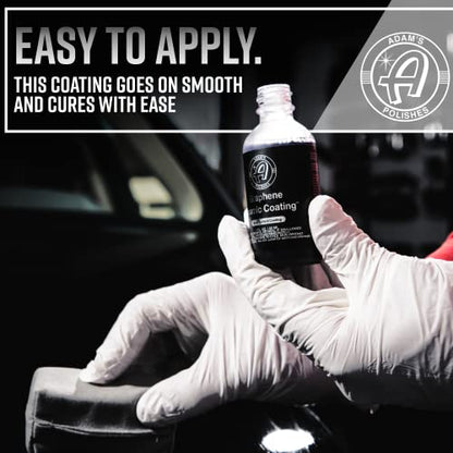 Adam's Polishes UV Graphene Ceramic Coating - 10H Ceramic Coating for Cars W/UV Glow Technology | 7+ Years of Protection | Apply After Car Wash Clay Bar Car Buffer Polisher | Boat RV Motorcycle - size: 60ml