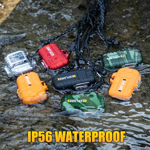 LcFun Electric Lighter Windproof Dual Arc USB Rechargeable Flameless Plasma Lighters Waterproof Matches for Camping Hiking Survival Tactical Gear Birthday Gifts for Men Husband - color: Black