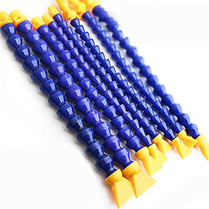 Beduan 1/2" Thread Water Oil Coolant Hose Pipe Plastic Adjustable Flexible Cooling Tube for Hydraulic Machinery/Water Cooling System (Pack of 20) - size: 1/2"(20 Pcs)
