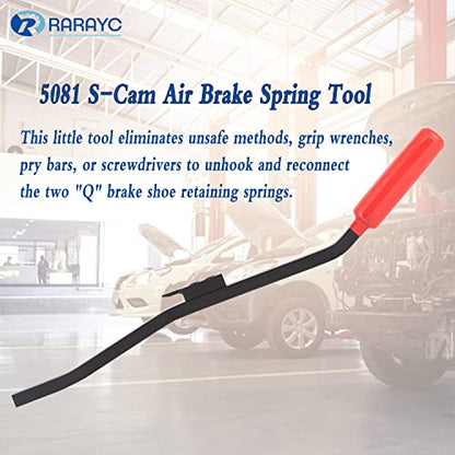 S-Cam Air Brake Spring Tool 5081 for Heavy Duty Tractors & Trailers