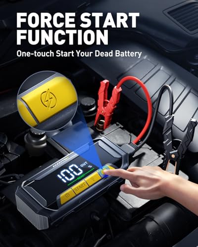 AUXITO Tire Inflator Portable Air Compressor - size: 8000A