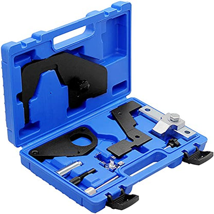 Engine Camshaft Timing Locking Tool Set for Jaguar/Land Rover Evoque 2.0T/Ford 2.0 SCTi Ecoboost Ti-VCT Mondeo Focus - color: Black