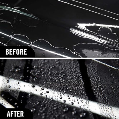 Turtle Wax Hybrid Solutions Ceramic Graphene Paste Wax for Car Detailing, High Gloss Shine, Extreme Water Beading, Long-Lasting Protection, for Paint, Glass Metal, Wheels and More, 5.5 oz (Pack of 1)