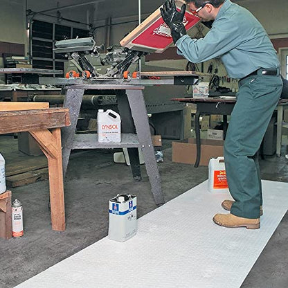 PIG Oil Mat - Oil-Only Absorbent Mat Roll - 1 Roll - 15" x 150' Roll - Absorbs up to 16.5 gallons per Roll - MAT446 - size: 15" x 150'