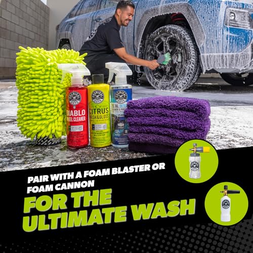 Chemical Guys, 7-Piece Car Cleaning Kit, Wash, Wheel & Interior Cleaners | Everything a first-time detailer needs for a full inside-and-out clean without buying pieces one at a time - style: KIT