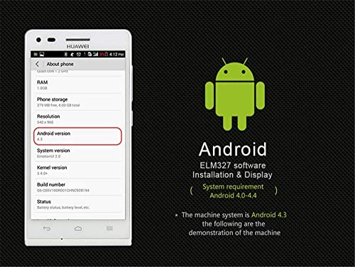Elm327 Launchh OBD2 Professional Bluetooth Scan Tool and Code Reader for Android and PC,Interface OBDII OBD2 Car Auto Diagnostic Scanner，Not Support J1850 VPW & J1850 PWM