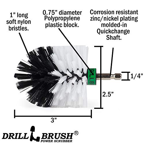 Truck Cleaning Accessories - Car Cleaning Supplies - Glass Cleaning Brush - Car Mats Dirt Lifter - Carpet Cleaning Tool - Upholstery Scrubbing Set - Windshield Shiner - Wheel Brush - Tire Cleaning Kit - color: White