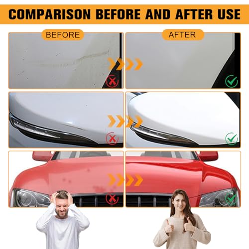 2 Set 2026 New Car Scratch Removal Wax, Scratch Remover for Vehicles, Car Scratch Repair Paste with Sponge, Car Polishing Wax Scratchs Remover Cars Paint Scratchs Repair Kit for Deep Scratches