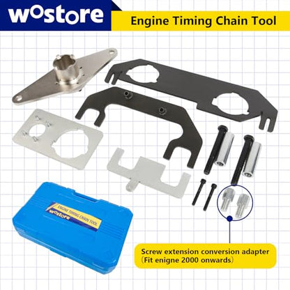 Wostore Camshaft Timing Locking Tool kit Compatible with Land Rover 2.0 Diesel Petrol Engine Evoque 2.0T JLR INGENIUM I4 2.0L, OEM JLR-303-162/1631/1630/1635/1636