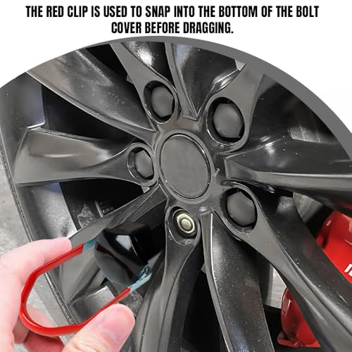 3PCS Car Wheel Hub Bolt Nut Cover Removal Tool, Lug Nut Removal Tool, 3 Type Car Wheel Hub Bolt Cover Remover, Car Accessories Tire Hub Puller & Lug Cap Puller Hook Universal for Most Vehicles