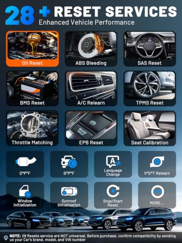 VDIAGTOOL Bidirectional Scan Tool VD80 BT Lite, 2026 8" Wireless Full System OBD2 Scanner Diagnostic Tool with 28+ Resets, Online Coding, Oil/Brake/BMS/SAS, FCA, CAN FD & DoIP, 2 Years Free Update