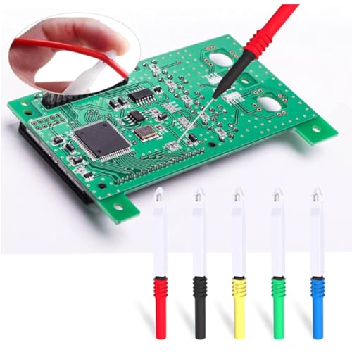 Automotive Test Lead Set, Back Probe Kit 30pcs, Copper Alligator Clips to Banana Plug Test Lead, Multimeter Test Lead Set for Automotive Repair and Diagnostic Circuit Testing - size: 30 Pcs Kit