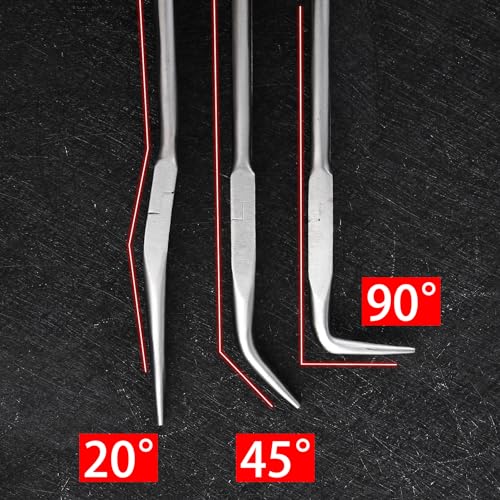 SPEEDWOX 16-Inch 45 Degree Extra Long Needle Nose Pliers - style: 45 Degree