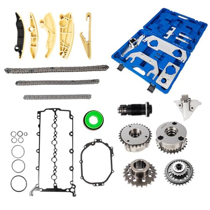 2.0L Timing Chain Kit with Tool Kit for 2017-2020 Land Rover Range Rover Velar Series for Jaguar XE XF Series, OE Standard Engine Timing Replacement Parts | OE Standard Timing Replacement parts, AJ133 - color: 2.0 L timing kit