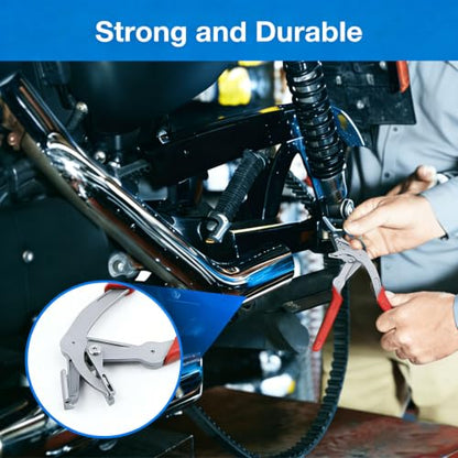 2026 Upgraded Car Clip Pliers,Auto Fastener Clip Removal Pliers | Snap Ring Plier Retaining Ring Removal ,Easy to Remove Fasteners, Clips, Buckles, Open The Panels Effortlessly without Damage