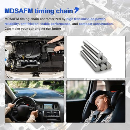 Timing Chain Kit wiht Tool Kit for 2009-2015 Audi A4 Q5 TT, for VW Jetta Golf GTI, Fit for 2.0T CAEB CCTA Engine, Include Valve Cover Gasket Set, Durable OE Standard Engine Timing Replacement Parts | OE Standard Timing Replacement parts, AJ133 - color: Fo