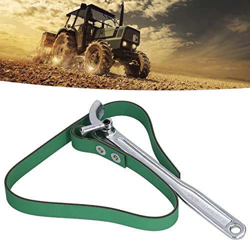Belt Strap Wrench, Anti Skid Durable Sturdy Effortless Multi Purpose Rubber Strap Strap Filter Opener Wrench for Opening Filter