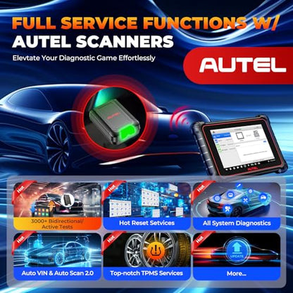 Autel Original MaxiVCI V150 VCI150 OBD2 Bluetooth Adapter | 2026 VCI 150 Car Wireless Communication Interface, for Autel Diagnostic Scanner MK900BT MP900BT MP900TS MK900TS MX900TS TS900