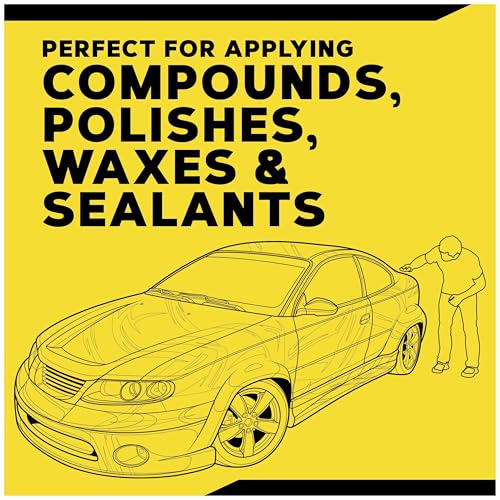 Meguiar's W0004 Supreme Shine 4" Foam Applicator Pads – 4 Pack - size: No Size