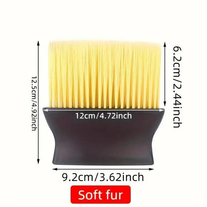 Soft Car Brush 2-in-1 Car Detailing Brush Set-Soft & Stiff Bristles -ABS Resin -for Dashboard, Air Vents, Button Detailing Auto Interior Cleaning Tools