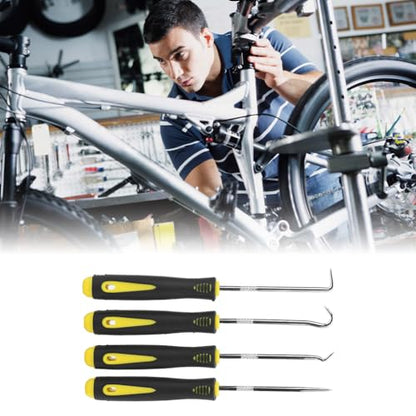 Precision Pick and Hook Set, Automotive Pick Tool Set for Car Auto Oil Seal O Ring Seal Gasket Pick Mini Hooks Puller Remover Perfect for Electronic Tools Extended Tool Life