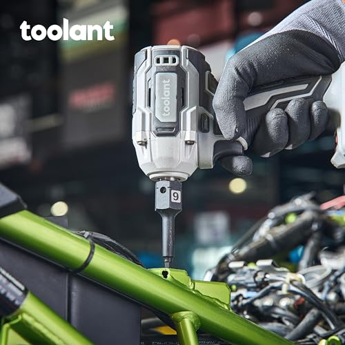 toolant 1/2" drive 8mm impact hex bit socket set 2PCS, Hex Drive, S2 Steel Air Drive Allen Socket set,Impact Grade，Anti-Roll Design - size: 1/2" drive - 8mm - 2 PCS