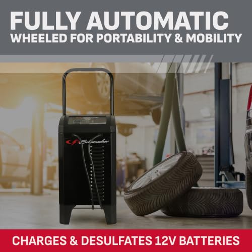 Schumacher Electric Wheeled 6A Car Battery Charger & Maintainer – SC1364