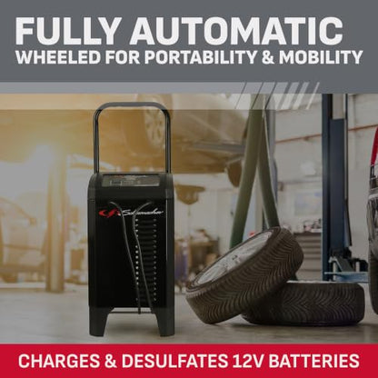 Schumacher Electric Wheeled 6A Car Battery Charger & Maintainer – SC1364