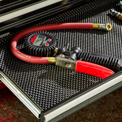 Milton S-575D Pro Digital Tire Inflator with Pressure Gauge, 15" Hose Ball Foot Chuck, Easy to Read 0.1 Display, Made In USA 255 PSI - size: Ball Foot Chuck, style: Digital