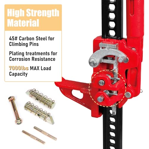 FK-1 High Lift Jack Pin Fix-it Rebuild Repair Kit | For Hi-Lift 3 Ton Handyman Farm Jack, 7000lbs Load-Bearing, High-Strength Steel, Rust & Wear Resistance