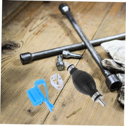 Unomor 1Set Manual Transfer Hose Oil Pump with One Way Valve Hand Pump for Water Durable and Reusable Oil Hose Accessories for Convenient Liquid Transfer