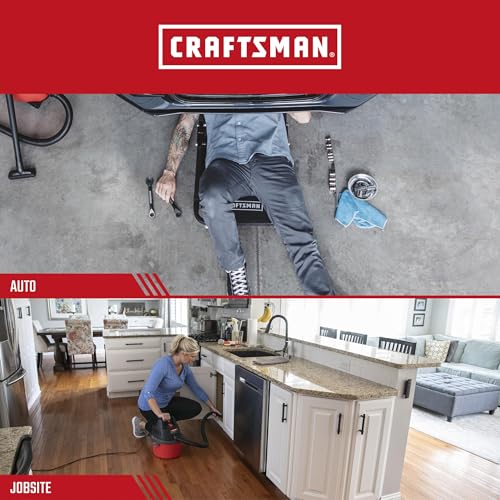 CRAFTSMAN CMXZVBE38605 1-1/4 in. Extension Wand Wet Dry Vac Attachment | Industrial-Grade Shop Vacuum Accessory for Extending Reach While Cleaning, Fits 1-1/4 in. Hose Diameter - size: Extension Wand