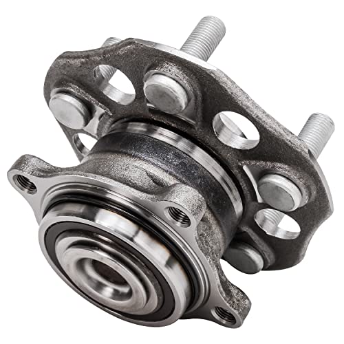 Detroit Axle - Pair Rear Wheel Bearing and Hub Assembly for Honda Odyssey 5 Lugs w/ABS 2011 2012 2013 2014 2015 2016 2017 512366 - style: 512366 x2/Pair