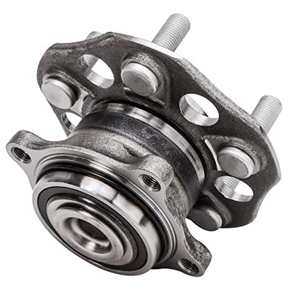 Detroit Axle - Pair Rear Wheel Bearing and Hub Assembly for Honda Odyssey 5 Lugs w/ABS 2011 2012 2013 2014 2015 2016 2017 512366 - style: 512366 x2/Pair