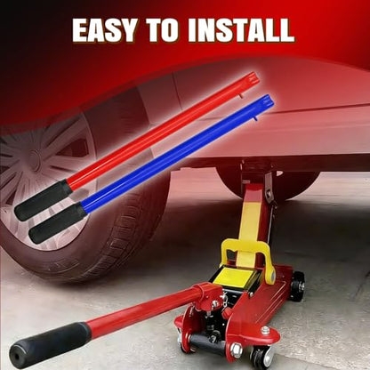 2 Ton Horizontal Hydraulic Jack Handle - Floor Jack Hydraulic Bottle Big Red Vertical Car Handle Replacement Use for Car Jack Accessories