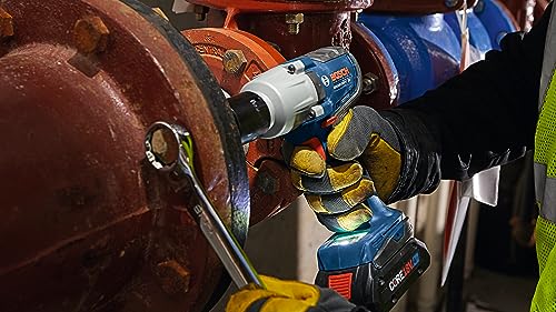 BOSCH GDS18V-330PCN 18V Brushless 1/2 In. Mid-Torque Impact Wrench with Pin Detent (Bare Tool) - style: Tool Only w/ Pin Detent