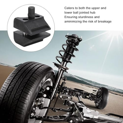 Ball Joint Removal Tool, Universal Split Hub Steering Knuckle Spreader Strut Mount Remover Tool Ball Joint Splitter Suspension Strut Spreader Tool for Most Vehicles (with Spanner) - size: With Spanner