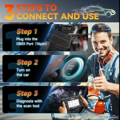 2026 FOXWELL NT614 Elite OBD2 Scanner, 4 Systems, 5 Resets Code Reader | Upgrade of NT604, ABS Bleeding/EPB/Oil/SAS/Throttle Reset, Read/Clear Engine/ABS/SRS/Transmission Fault Codes Car Scanner