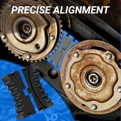 Engine Camshaft Tensioning Locking Alignment Timing Belt Tool Kit, Camshaft Holding Tool Compatible with Aveo Chevy Cruze Fiat Alfa Romeo 1.4 1.6 1.8 L - size: For 1.4/1.6/1.8L Chevrolet/Fiat/Alfa