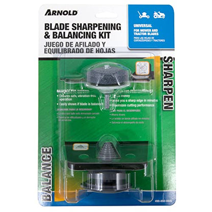 Arnold BSK-1 Lawn Mower Blade Balancer & Lawn Mower Blade Sharpener Kit
