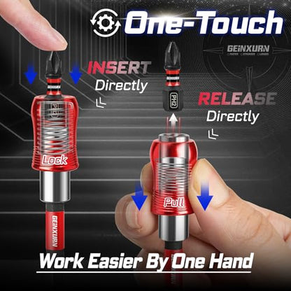 Geinxurn 21 Pieces Tool Kit Include Mini Ratchet Wrench, S2 Steel Screwdriver Bit, Mini Screwdriver Handle, Magnetic Locking Bit Holde, Socket Wrench Nut Driver Set. Portable Hand Tools Set for Repair - style: RM021-US