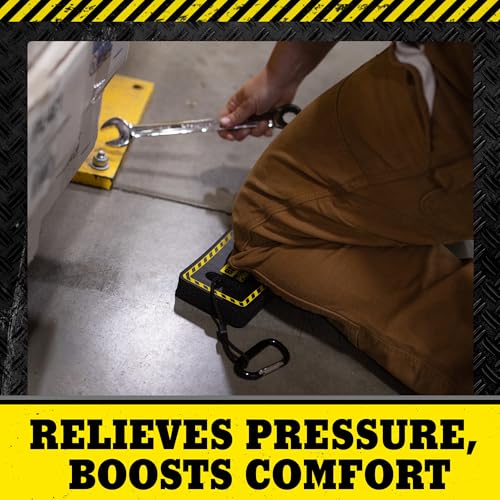 Pocket Kneeler w/Lanyard 4” x 6” x 1” 6PK | 6 Pack of 1-Inch Thick Kneeling Pad | Heavy-Duty Foam Pad Anti-Fatigue Mat | Portable Knee Mat | Industrial-Grade Protection